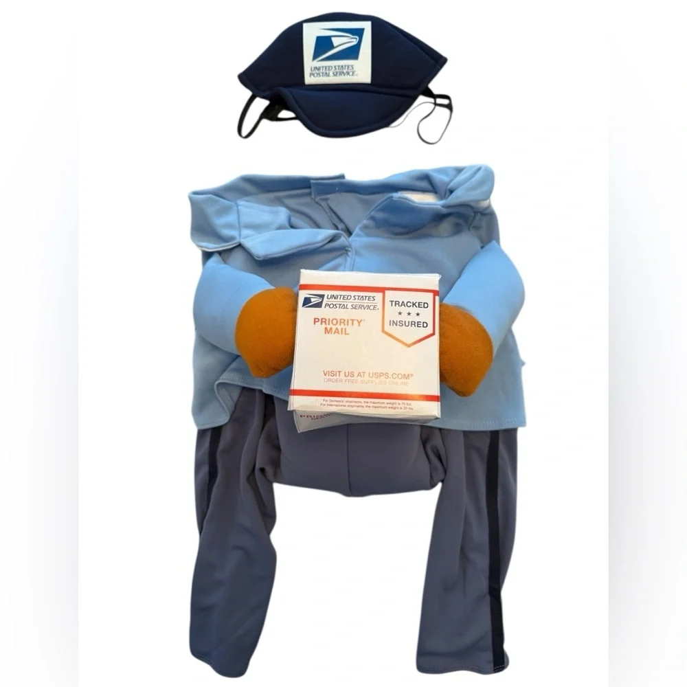 U.S. Mail Carrier Dog Costume Halloween